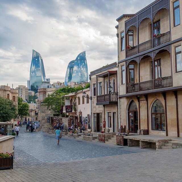 Апартаменты Apartment in Shaurma1 nizami street Баку-45